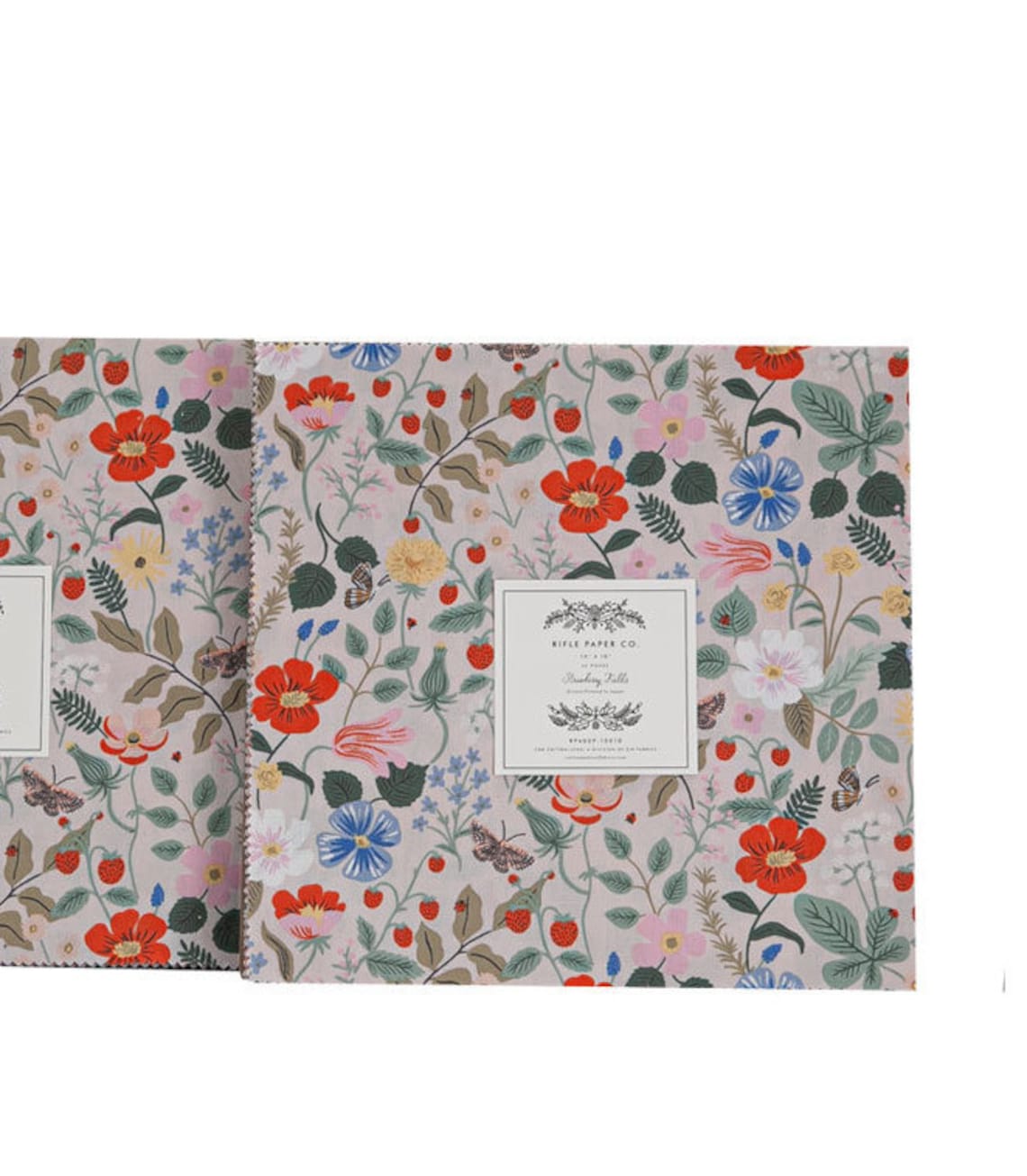 Rifle Paper Co Strawberry Fields Collection of 10x10 Pack Etsy