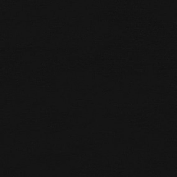 Essex 1019 BLACK Linen fabric, Black Linen, Quilt Backing, Apparel Fabric, Linen cotton fabric, Robert Kaufman