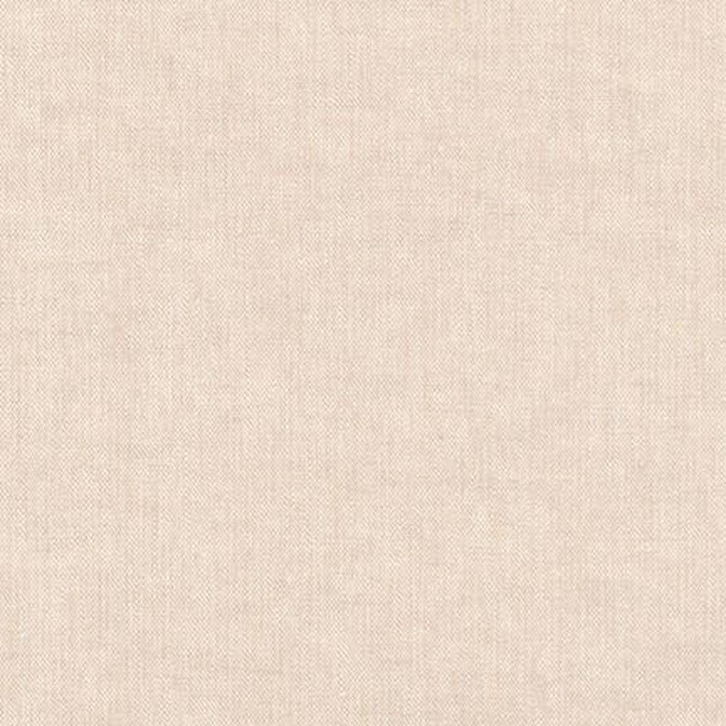 OYSTER 1268 Linen Essex Yarn Dyed fabric, Quilt Backing, Quilting fabric, Apparel Fabric, Linen cotton fabric, Robert Kaufman image 1