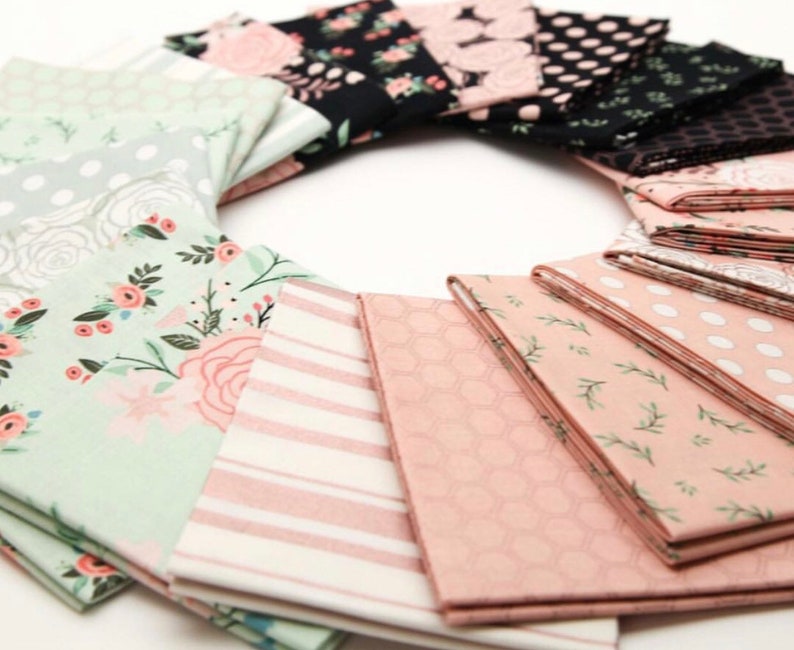 Bliss Stripes Sage Mint White Fabric Quilting Cotton Fabric Etsy