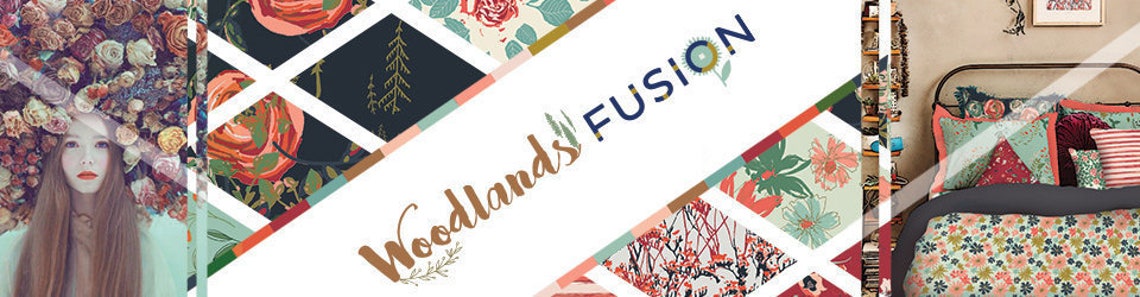 Miss Thread Good Miss Thread Woodlands Print, Woodlands Fusion Collection, Cotton Fabric ...