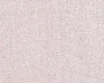 HEATHER 1708 Linen Essex Yarn Dyed fabric, Quilt Backing, Quilting fabric, Apparel Fabric, Linen cotton fabric, Robert Kaufman