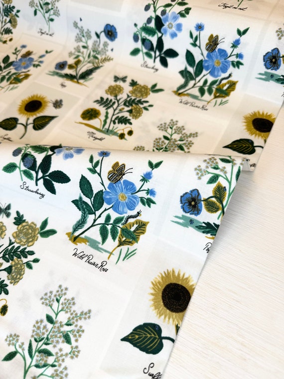 Curio: Botanical Prints in Blue Curio: Botanical Prints in Blue