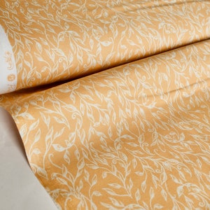 PS203-SU4 Summer Rose-Munstead-Sunflower Fabric, 100% fine cotton, quilt weight fabric, Cotton n Steel