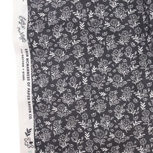 Flower Cluster - Twilight Fabric, EM104-TW4 Earth Magic Collection, Coral 100% quilting cotton, Cotton n Steel, Fabric by yard