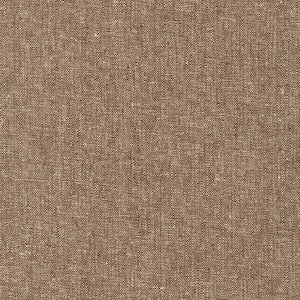 NUTMEG 1255 Linen Essex Yarn Dyed Stoff, Quilt-Stoff, Bekleidungsstoff, Leinen Baumwolle, Robert Kaufman