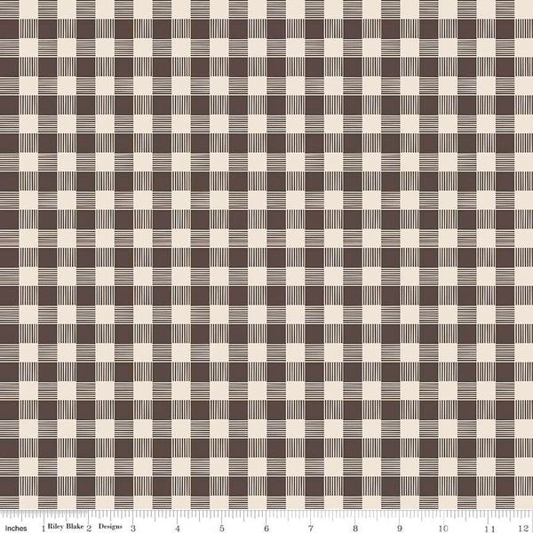 Last 26" Adventure Plaid Brown In Flannel fabric, kids flannel,  hunting flannel, fishing flannel,Girl boy pajamas, Choose size and quantity