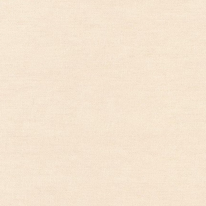 May include: A plain, off-white fabric with a subtle woven texture.