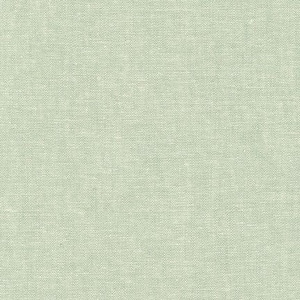 May include: A close-up of a light green fabric with a subtle woven texture.