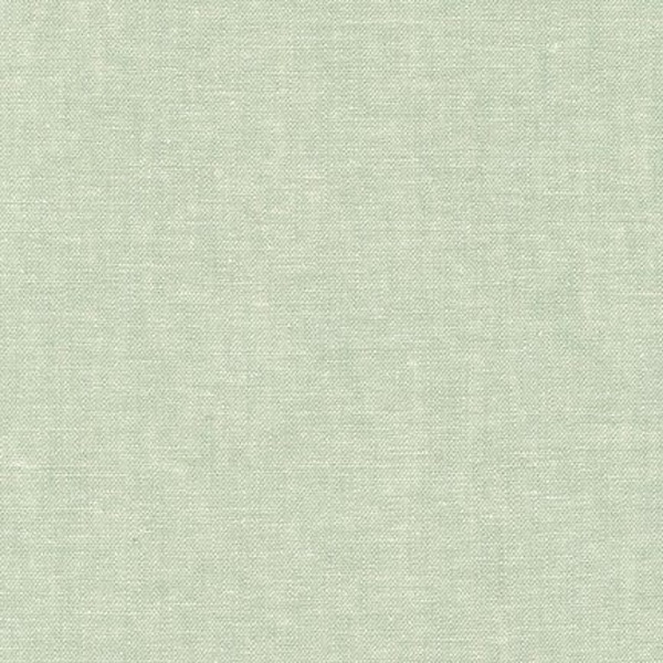 Seafoam 1328 Linen Essex Yarn Dyed fabric, Quilt Backing, Quilting fabric, Linen cotton fabric, Robert Kaufman