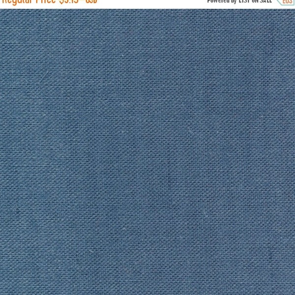 ORGANIC Denim Farbe massive Baumwollstoff, Quilten Gewicht, für Bettwäsche, Quilten, Bekleidung, etc. Cirrus Solids von Cloud9 966