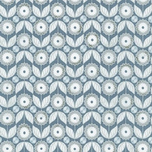 WELM-19502-185 STEEL from Silverstone Collection, Silver Metallic print, Grey quilting cotton, quilt weight fabric, Floral Silver Fabric