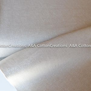 Metallic Oyster 1268 Essex Linen, Beige Yarn Dyed Linen, Silver Sparkle fabric, Apparel Fabric, Linen fabric, Gold Fabric, Robert Kaufman