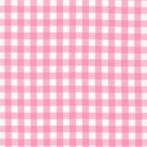 Candy Pink 1/4&quot; Plaid Cotton, Carolina Gingham, Pink Yarn Dyed Fabric,  Plaid Quilting fabric,Apparel Fabric, Plaid cotton, Robert Kaufman