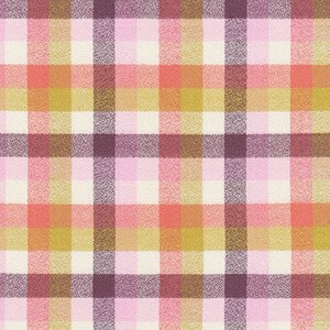Last pieces 20085-319 HONEYSUCKLE, ORGaNIC FLANNEL from Mammoth collection, Plaid Flannel, Apparel fabric, Fabric by Yards, Robert Kaufman
