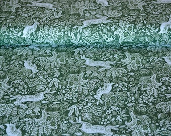 Fable Green-Wildwood Collection, RP103-GR1, Cotton+Steel - Rifle Paper Co,