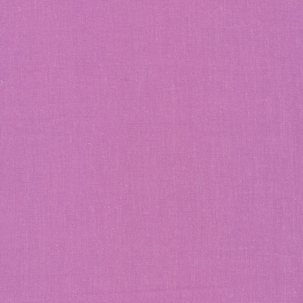 ORGANIC Lilac Solid Cotton Fabric, Yarn Dyed Solid Cotton, Reversible Quilting Weight Fabric, Cirrus Solids from Cloud9 959