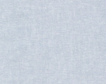 Chambray 1067 Essex Yarn Dyed, Essex, Fabric, Essex Linen, Quilting fabric, Linen Cotton fabric, Gray Fabric, Robert Kaufman