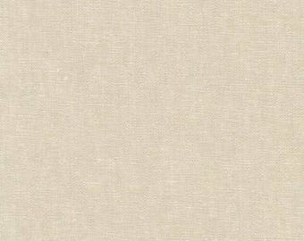 Limestone 478 Linen Essex Yarn Dyed, Natural fabric, Quilt Backing, Quilting fabric,Apparel Fabric, Linen fabric, Robert Kaufman