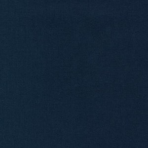 Last pieces Essex 1243 Navy Linen, Navy Linen cotton, Quilt Backing, Quilting fabric, Apparel Fabric, Linen cotton fabric, Robert Kaufman