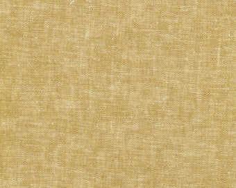 LEATHER 178 Linen Essex Yarn Dyed fabric, Quilt Backing, Quilting fabric, Apparel Fabric, Linen cotton fabric, Robert Kaufman