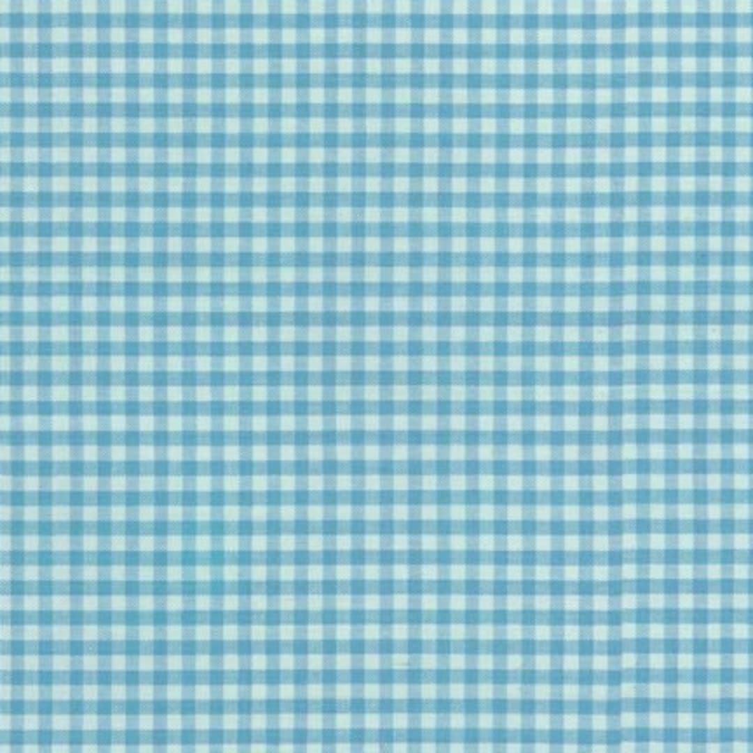 RP208-MI3 Meadow - Painted Gingham - Mint Fabric