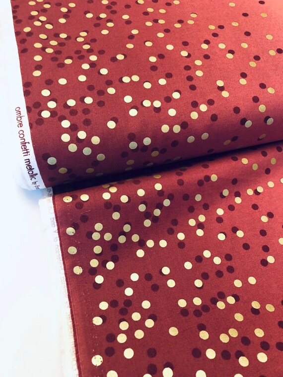 Ombre Confetti Metallic - Cranberry Ombre Confetti Metallic - Cranberry