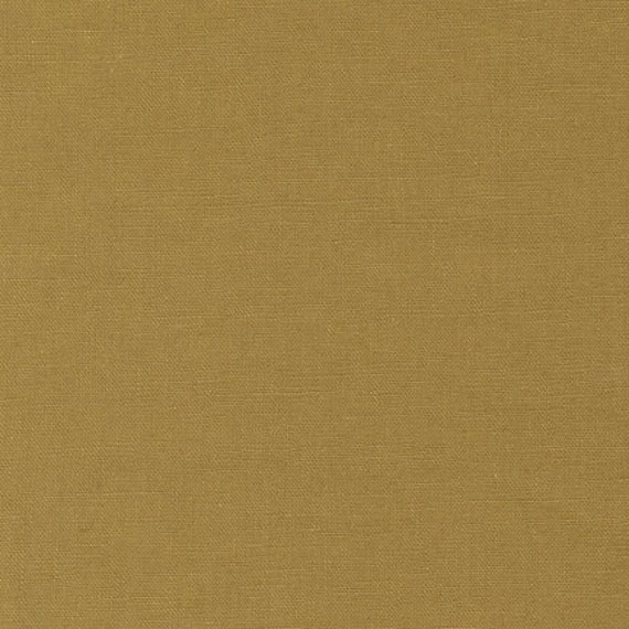 Essex LEATHER 178 Linen fabric, Brown Linen, Quilt Backing, Quilting fabric, Apparel Fabric, Linen cotton fabric, Robert Kaufman