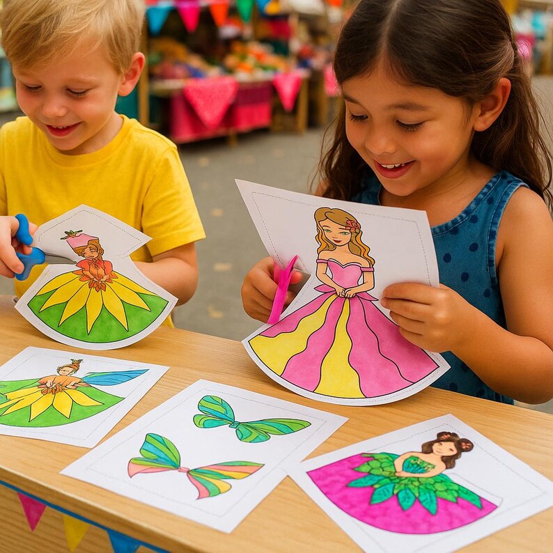 Printable Fairy Cone Dolls: Seasonal Paper Craft Activity (A4 PDF ...
