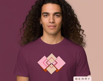 Modern Line Drawing Graphic Unisex T-Shirt | Cotton Tee | Clean Design