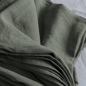 Linen Top Sheet, Natural Linen Flat Sheet, Breathable Summer Bedding, Organic Soft Linen Bed Sheet