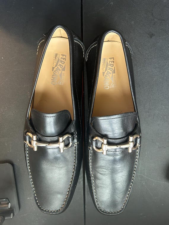Salvatore Ferragamo Driving Loafers. Size 13. Cedar Shoe  display picture 2