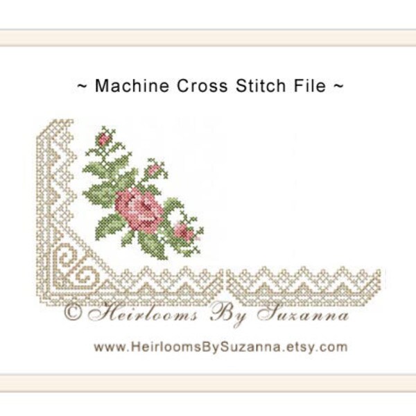 Cross Stitch Edging Etsy
