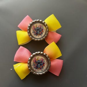 stitch hair bows