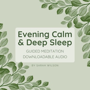 Guided Evening Sleep Meditation | 10-Minute MP3 Audio for Deep Rest, Relaxation & Stillness | Downloadable Meditation