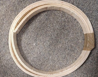 Flexible Plywood Strip: 1.5" to 2"x96" Bendable Wiggle Wood for Crafts & Furniture