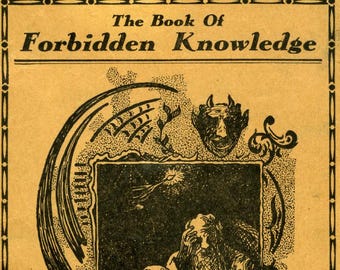 The Book of Forbidden Knowledge (1920): Black Magic, Spiritism, Witchcraft & Divination, Occult PDF eBook