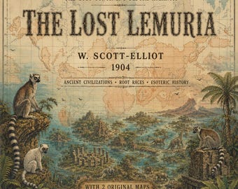 La Lemuria perdida, Continente perdido antes de la Atlántida, Razas raíz, Civilizaciones antiguas, Teosofía, PDF