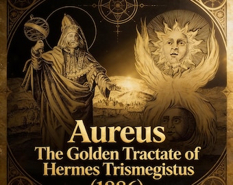 Aureus: The Golden Tractate of Hermes Trismegistus (1886) – Hermetic Alchemy, Emerald Tablet, Vintage Occult, PDF