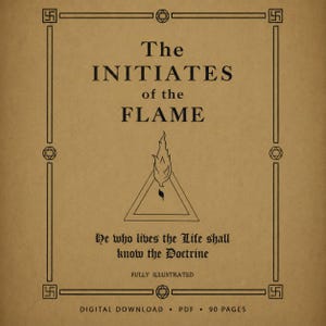 Wtajemniczeni Płomienia (1922) – Manly P. Hall, Klasyka Okultyzmu, Mistycyzm, Symbolika, Alchemia, PDF