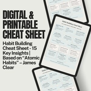 Vanebyggande fusklapp – 15 små steg för stor förändring (PDF, digital nedladdning)