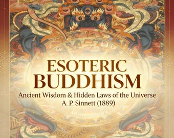 Budismo Esotérico (1889) — A. P. Sinnett, Teosofía Clásica, Sabiduría Oculta Oriental, Filosofía Esotérica Excepcional (PDF)