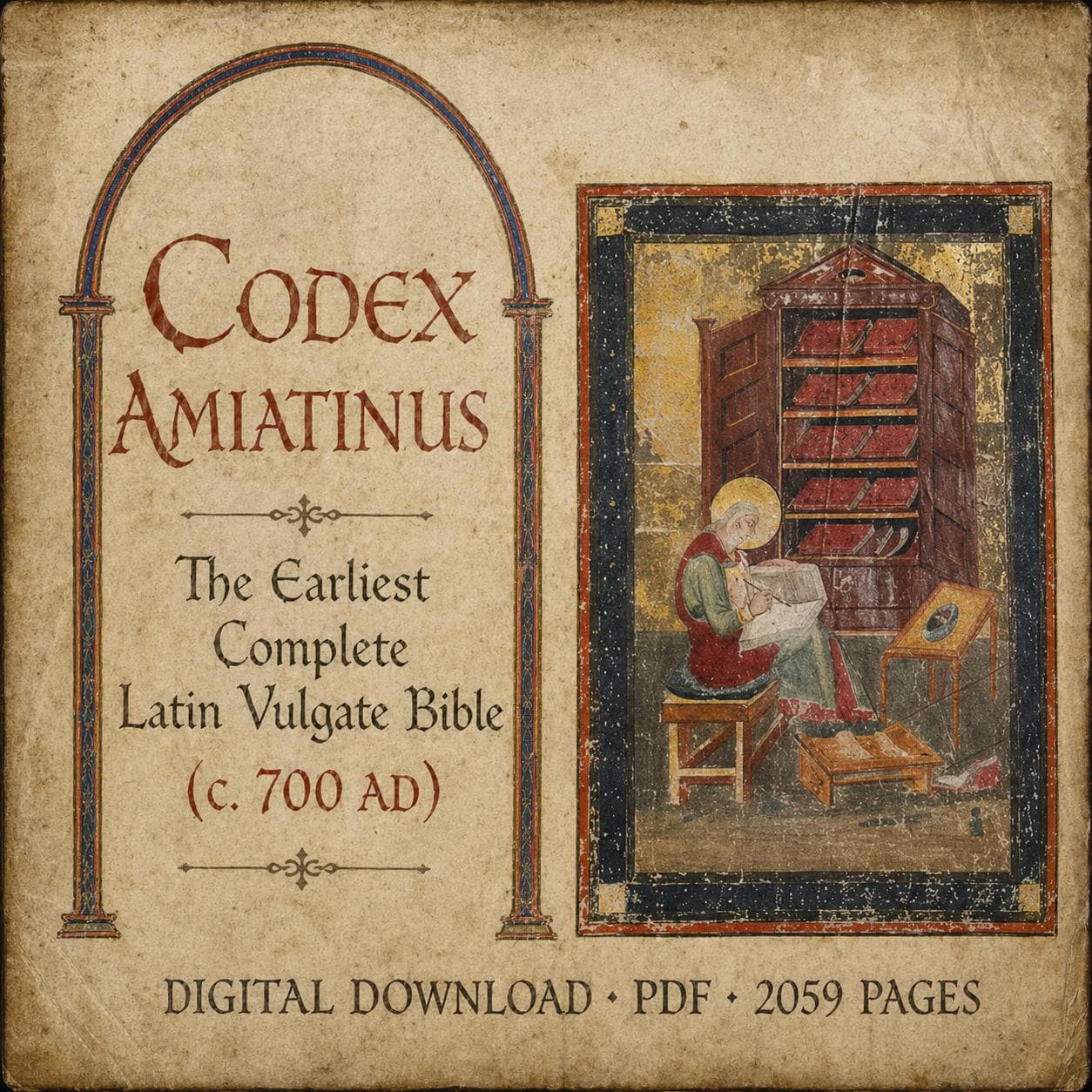 Latin vulgate bible - Etsy 日本