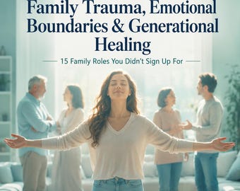 Not Your Job, Family Trauma Workbook, Emotional Boundaries, Parentified Child Healing Guide, PDF