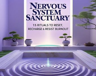 Nervous System Regulation Guide: Mind-Body Workbook for Stress & Burnout, Digital Download, PDF