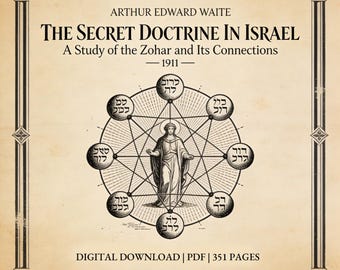 The Secret Doctrine of Israel, A. E. Waite, Kabbalah, Mysticism & Occult Philosophy, PDF