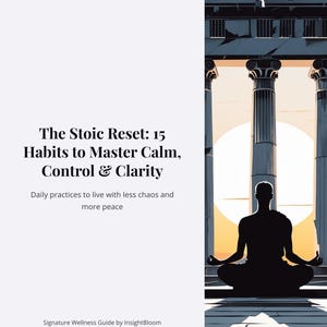 Stoic Mindset Guide: Daily Stoic Habits Workbook, PDF Download, eBook image 2