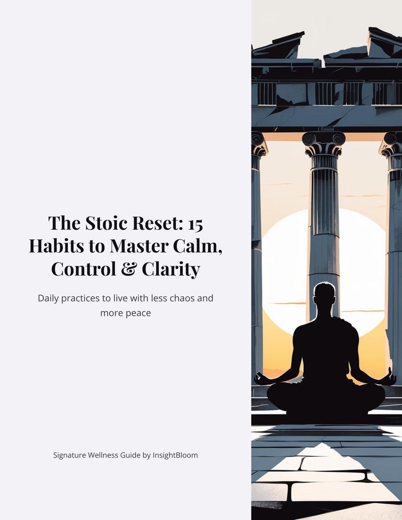 Stoic Mindset Guide: Daily Stoic Habits Workbook, PDF Download, eBook image 2