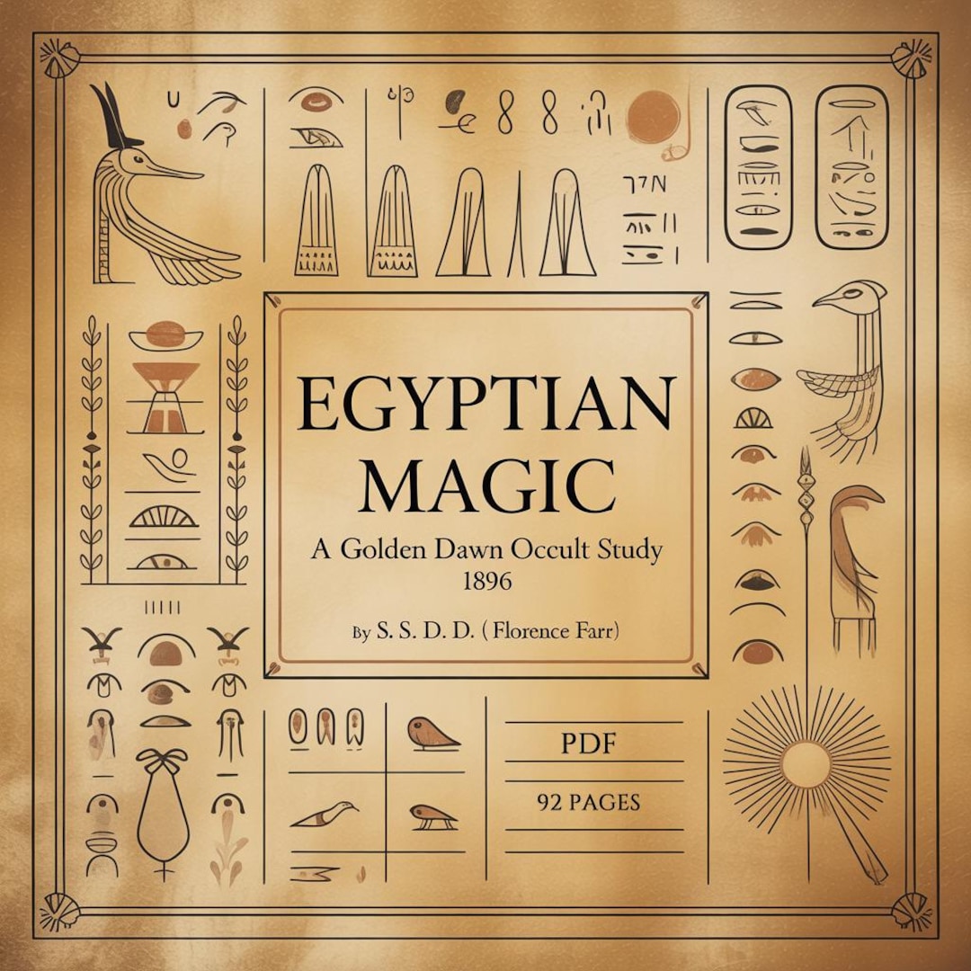 Semitic Magic.pdf Egyptian Magic (1896), Vintage Esoteric, Ritual Magic, Mysticism, PDF ...