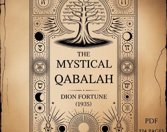 La kabbale mystique, mysticisme, spiritualisme, connaissance ésotérique, magie noire, kabbale, occultisme, livres numériques spirituels vintage